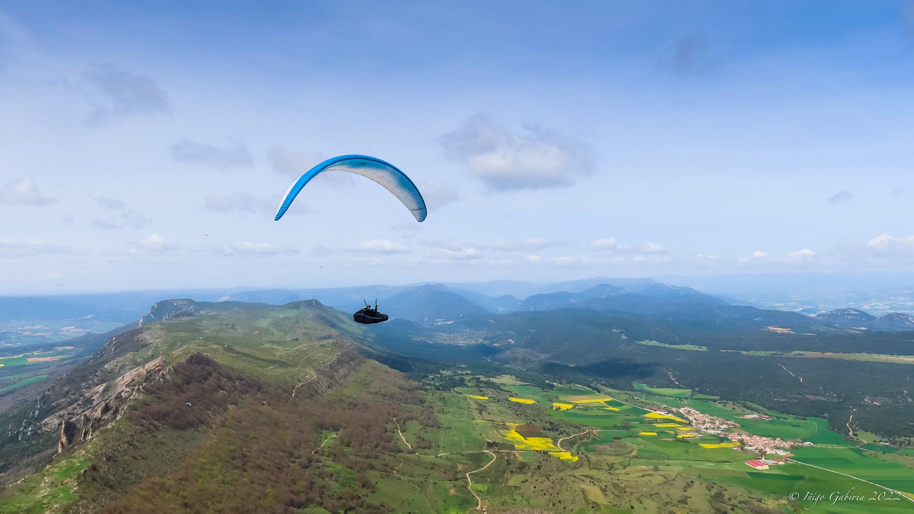 Comenzó el Campeonato Navarro de Parapente